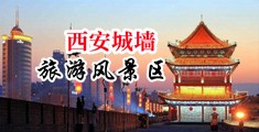 美女骚逼日逼大片中国陕西-西安城墙旅游风景区